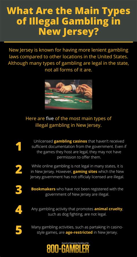 illegal gambling examples